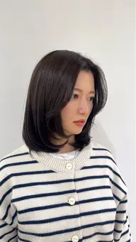 💛髪質改善カラー+シャンプーブロー💛