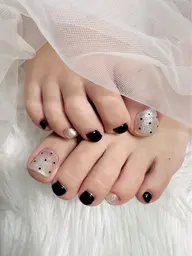 フット  オフなしワンカラー🛀· ˖ *