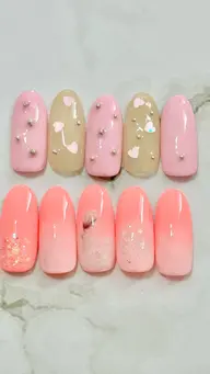 シンプルオフィス向けネイル