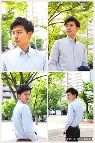 🍏メンズカジュアル🍐オシャレメンズカット & 会社員さんなど用ヘアカラー　炭酸スパ付き。