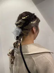 結婚式ヘアセット
