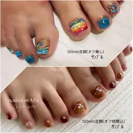 フット120分定額ネイル