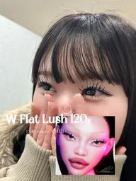 🖤LED+ダブルフラット120束🖤オフ○