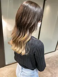 人気‼️ブリーチグラーデーションカラー