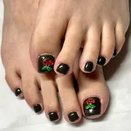 初回限定付け替えオフ無料✨フットジェル親指アートやり放題‼️(持込み画像可😙)