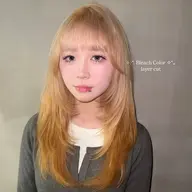 【ブリーチ・縮毛矯正履歴ない方限定】ブリーチ➕カラーモデル