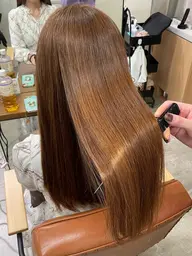 【.:*☆当日限定𝟔𝟗%𝐨𝐟𝐟☆*:.】トーンアップ極上プレミアムケアカラー/改善トリートメント付き-`♡´-