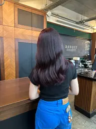 🤍🫧フルカラー➕Aujuaトリートメント🤍🫧【外苑前/艶髪】