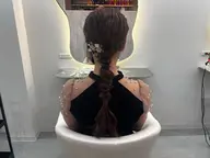 パーティーヘアセットで結婚式やお出かけ等に/池袋