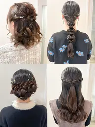 【選べる3種類のスタイル🍰】ヘアセット💍