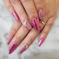 ご新規さま限定　　フラッシュネイル ♡ミラーネイル♡マグネットネイル　1カラー