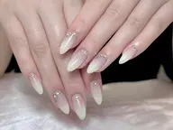 10本長さだし+カラーグラデーション❣️ ¥11800 ー>¥5300❣️ベースパラジェル無料🆓
