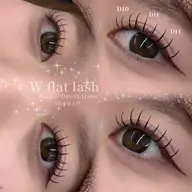 【4月】🇰🇷韓国風🇰🇷W flat lash120本/束感コーティング仕上げ💖（オフなし）￥6,000