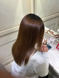 【ミニモ限定価格】 【髪質改善】ブリーチ縮毛矯正+高濃度補修トリートメント#髪質改善#韓国