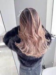 カット+バレイヤージュ+TOKIOトリートメント