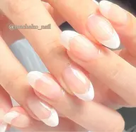 ♡他店オフ無料★フレンチ、ラメライン込み♡