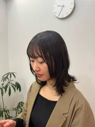 全体レイヤーカット+超音波トリートメント✨️