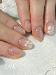 見惚れるシンプルアートコース【オフなし】(デザイン片手1本ずつ 計2本)