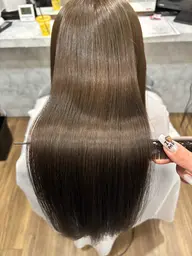 《🪽🫧圧倒的艶髪🪽🫧》 艶カラー+水素トリートメント❄️🌱‬‪前髪カット可🌱‬