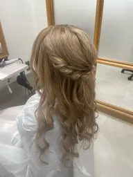 デートなどにおすすめふわふわヘアセットスタイル✨事前にメッセージにてカウンセリング🫶