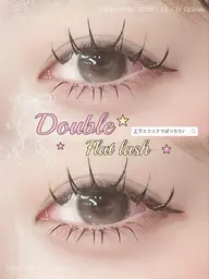 ˚✧₊⁎上下マツエク⁎⁺˳✧༚ ダブルフラットラッシュ上140本＋下40本　　オフ無料🆓