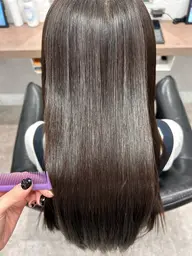 縮毛矯正+トリートメント