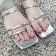 オフなし🤍FOOTデザインワンカラー¥6000