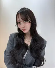 ワンカラー + 4step M treatment🩶🫧
