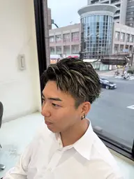 似合わせメンズカット+カラー+ReFa炭酸ケア🫧