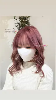 【ミニモ学割】ブリーチ＋ワンカラー🍨🎀リタッチ👌🏻