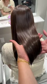 縮毛矯正＋oggi otto1step トリートメント