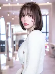 似合わせカット＋クイックトリートメント/レイヤー/ハッシュレイヤー/レイヤーボブ/ボブ