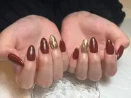 長さ出し10本➕ジェルワンカラー、ラメグラ(爪根元から1.5センチ以内)アート代別途