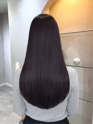 ダメージレス縮毛矯正+カット