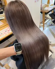 【髪質改善🍀】艶髪縮毛矯正+高保湿3stepトリートメント🌟