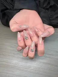 ジェルネイル(持ち込み&長さだしあり)