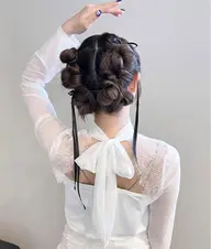 ヘアアレンジ💐結婚式などの参列にもぜひ🎀
