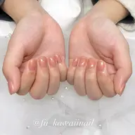 オフ無し✨美フォルムワンカラー/マオジェル変更可能✨ 【指周りケア/保湿込み】