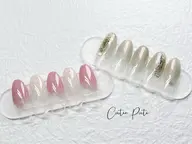 ナチュラル可愛い☆塗りかけネイル