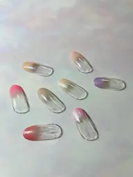 単色ジェルグラデーション(オフ無し)