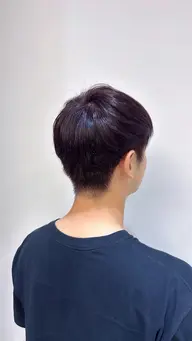 ブリーチなしワンカラー(肩上)➕4stepトリートメント