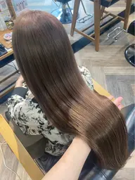 🦋うる艶ワンカラー🦋+髪質改善Xトリートメント💖