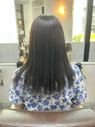 似合わせカット＋縮毛矯正＋グローバルミルボン3step