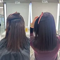 梅雨前に綺麗にしたい方☔️ ≪COAケアストレートパーマ（縮毛矯正）≫ ダメージレスで自然な仕上がりに