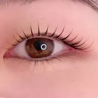 まつ毛パーマ目元モデル（目元写真、転用可能な方）