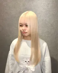 【👑本日1名様限定👑】ケアブリーチ.*＋カラー＋トリートメント（リタッチ🙆‍♀️）