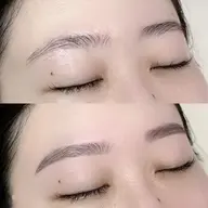 【学割U24🩵】眉毛のカラー+美眉毛アイブロウWAXスタイリング+眉メイク￥6100