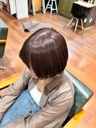🍑透明感カラー（根元）ファッションカラー/おしゃれ染め_￥1100【浦和/ブリーチなし】
