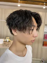 🐦‍⬛メンズ限定🐦‍⬛カット＋ツイストスパイラルパーマ＋1stepトリートメント