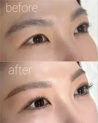 【顔分析で垢抜け】左右差・似合う眉が分からない方へ★次世代まつパ•ラッシュリフト＋美眉ワックスSET